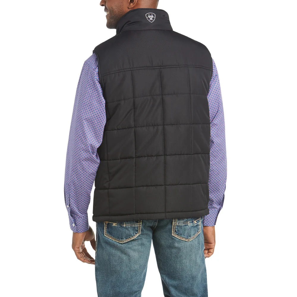 Ariat Mens Crius Concealed Carry Black Insulated Vest - 10011523 - Image 4