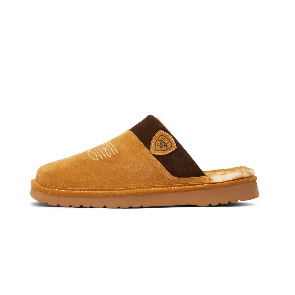 Ariat Mens Silversmith Chestnut Square Toe Slippers - AR2842-200 - Image 3