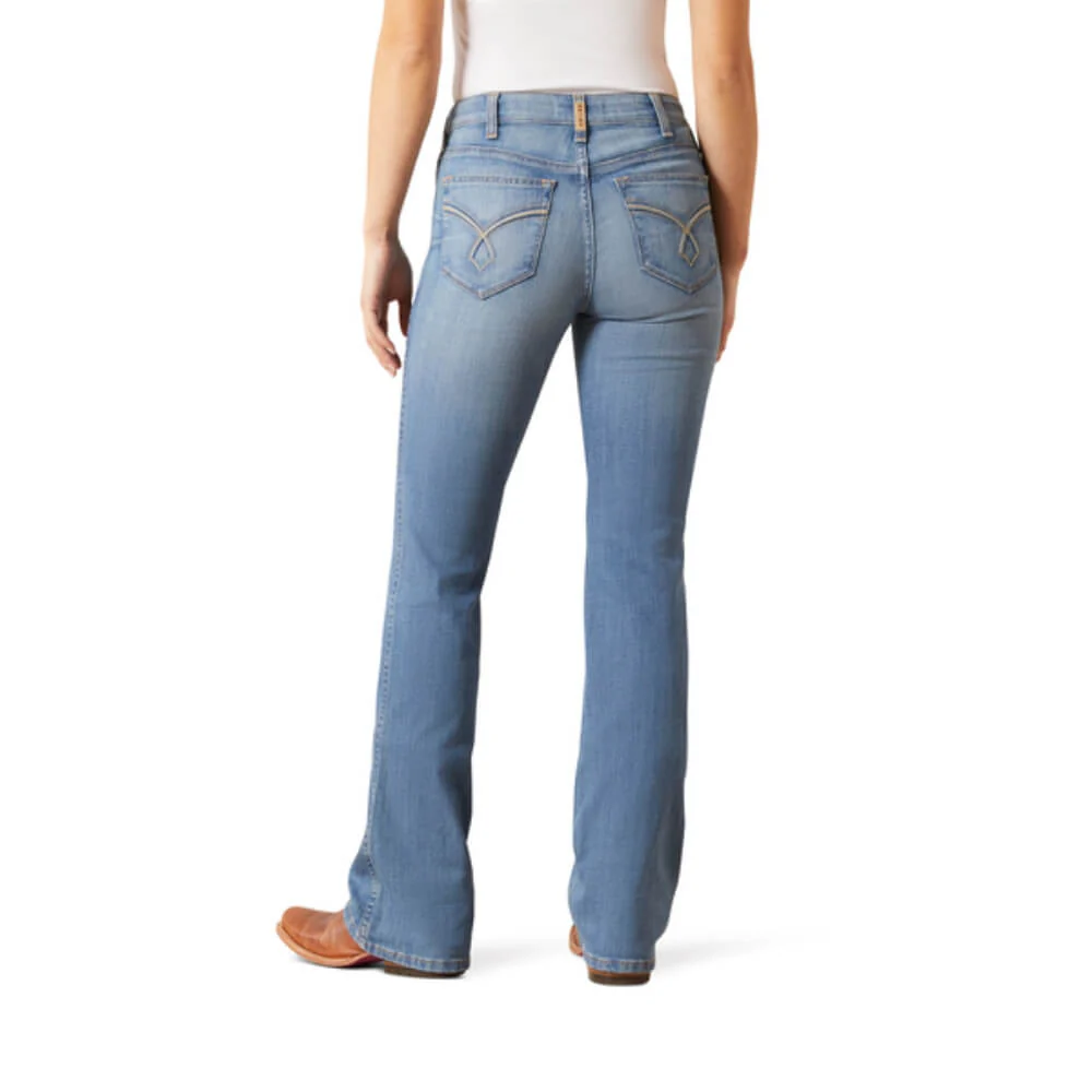 Ariat Womens High Rise Lorena Boot Cut Jeans - 10072978 - Image 3