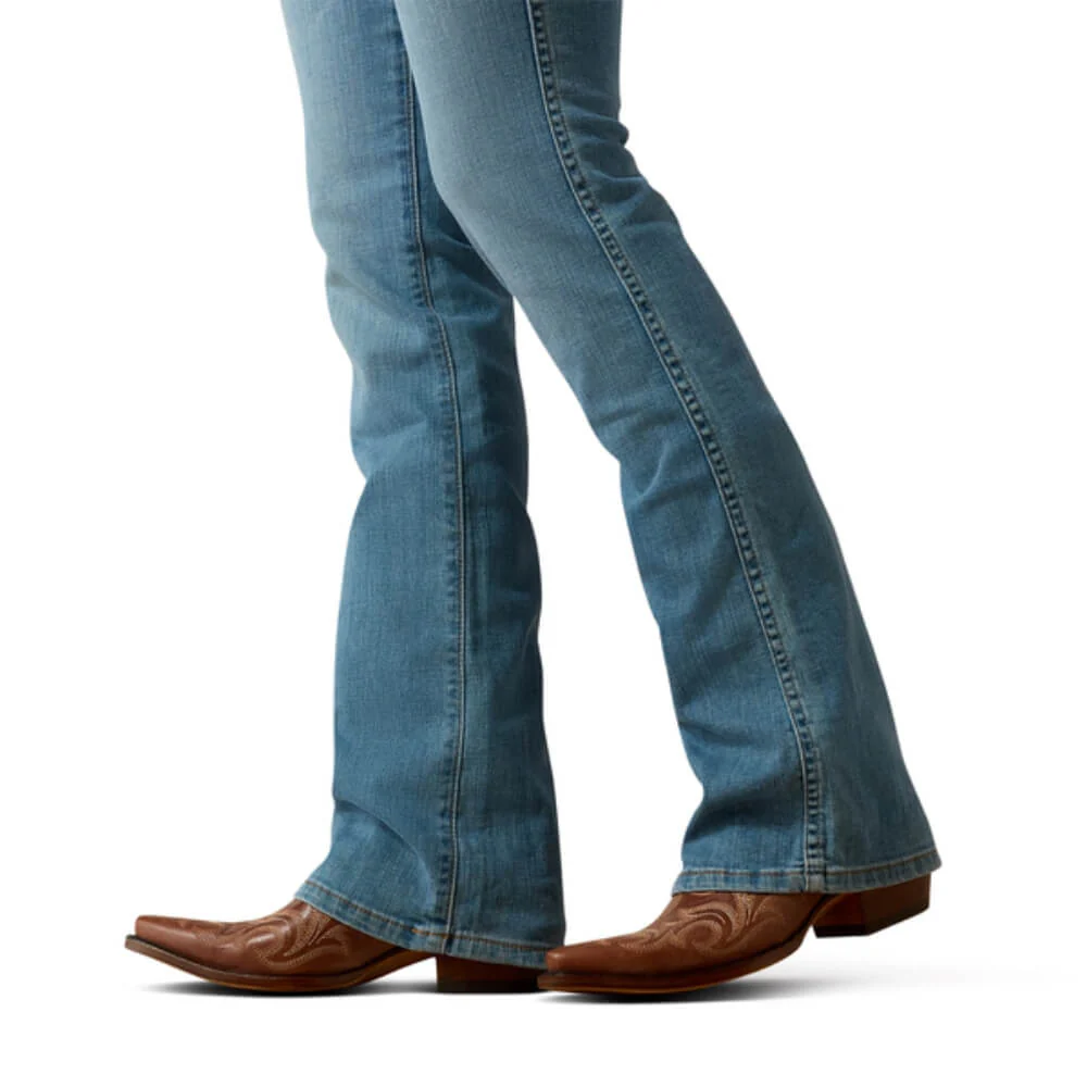 Ariat Womens High Rise Lorena Boot Cut Jeans - 10072978 - Image 6