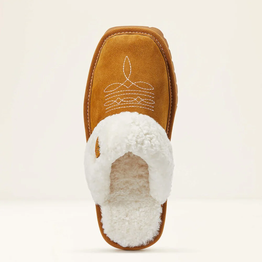 Ariat Womens Jackie Chestnut Square Toe Slippers - AR2829-200 - Image 5