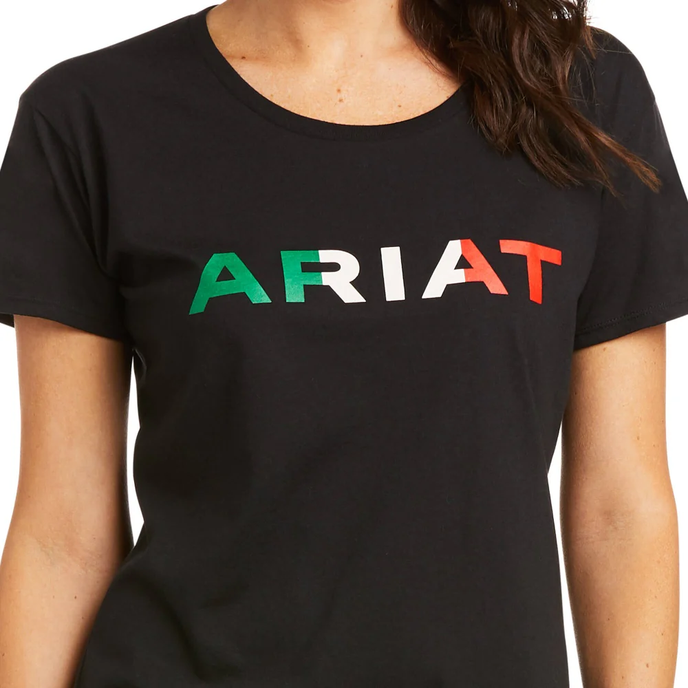 Ariat Womens Viva Mexico Logo T-Shirt - 10036634 - Image 4