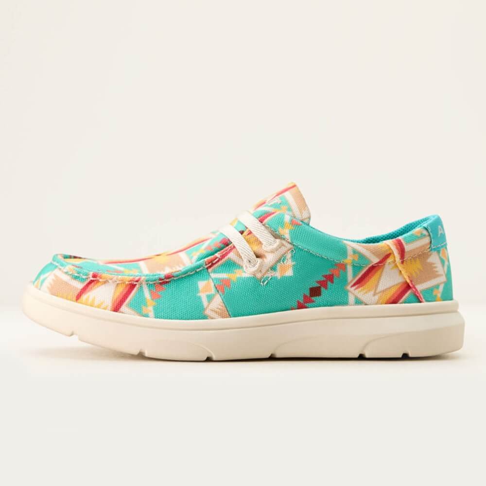 Ariat Youth Hilo Turquoise Shoes - 10053797 - Image 4