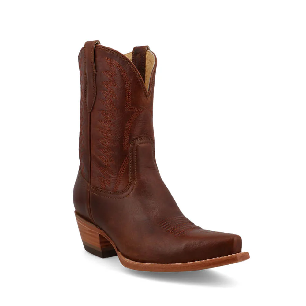 Black Star Womens Murphy Western Boots Chestnut - WBSN043 - Image 3
