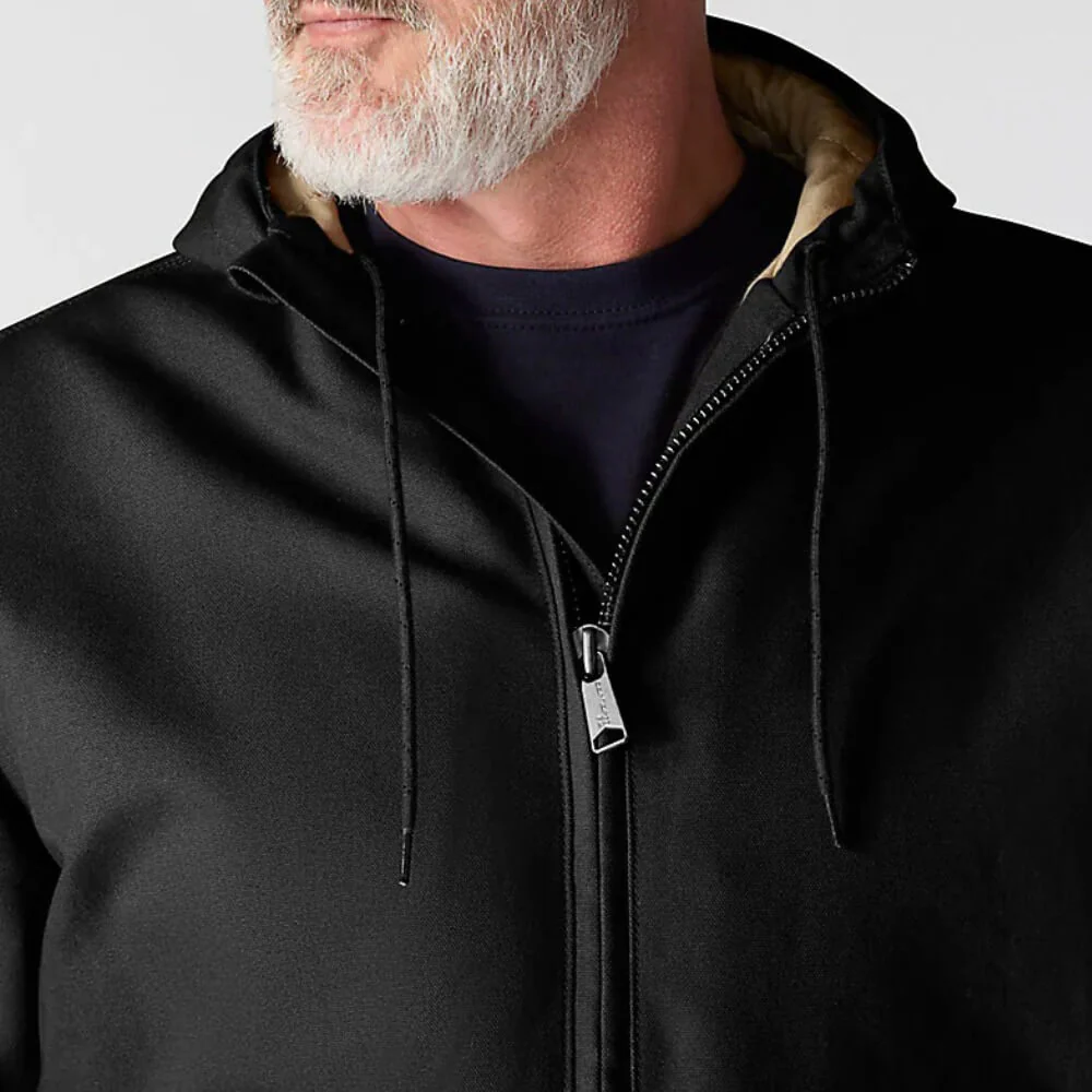 Carhartt Mens FR Duck Active Work Jacket Black - 107076-BLK - Image 4