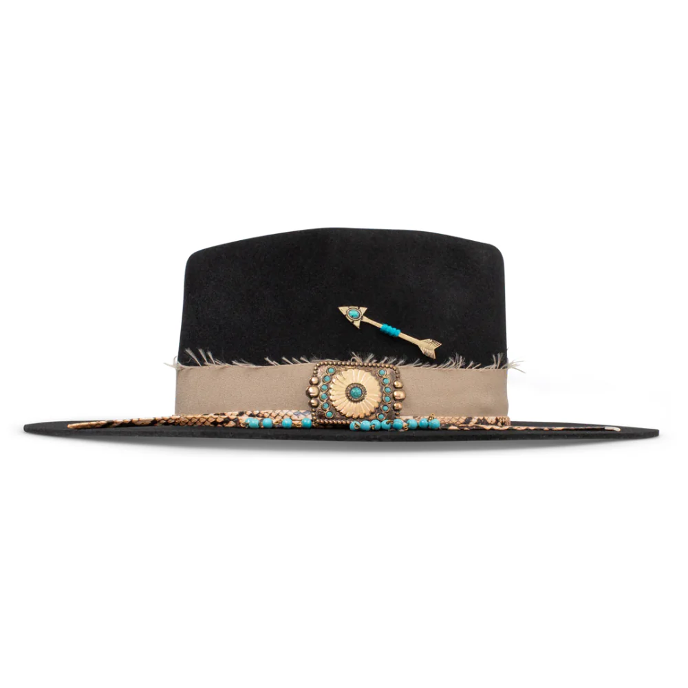 Charlie 1 Horse Girls Lainey Wilson Lucky Me Jr Felt Hat - CWLKYM03JR-07 - Image 4