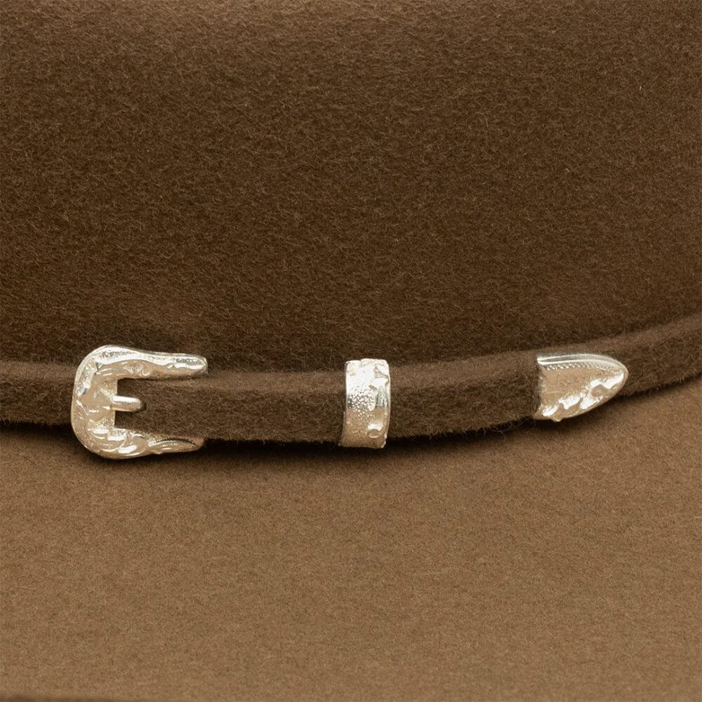 Charlie 1 Horse Womens The Cowgirl Felt Hat Pecan - CWCWHT72-P5 - Image 7