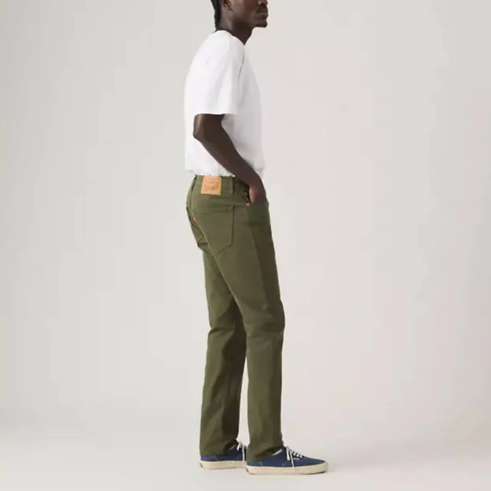 Levi's Mens 511™ Slim Fit Jeans Olive Night Green - 045116373 - Image 3