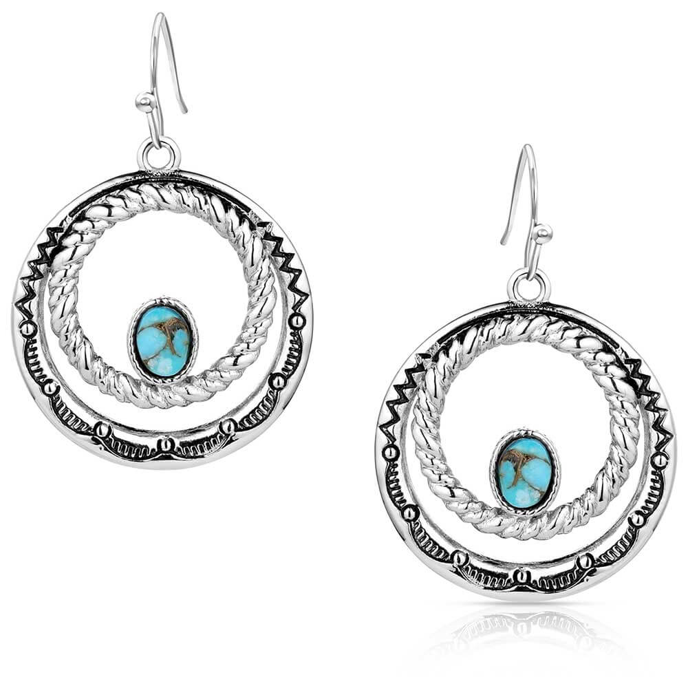Montana Silversmiths Womens Enchanted Soul Earrings Silver - ER6104 - Image 3