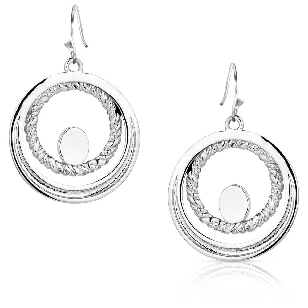 Montana Silversmiths Womens Enchanted Soul Earrings Silver - ER6104 - Image 4
