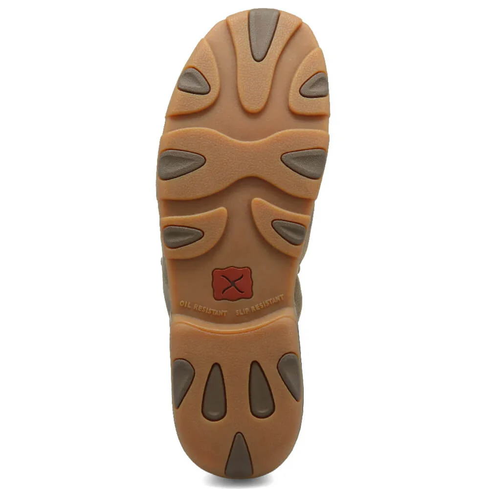 Twisted X Mens Chukka Driving Moc Shoes Brown - MDM0033 - Image 6